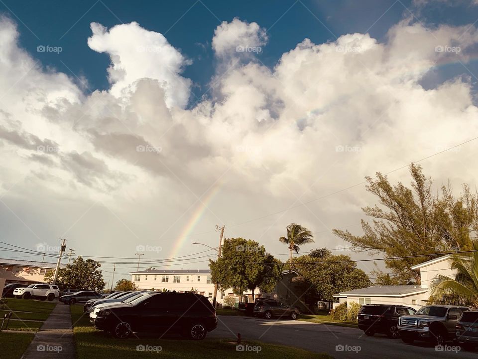 RAINBOW IN THE CLOUDS