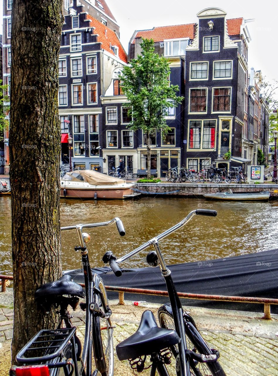 Amsterdam canal view