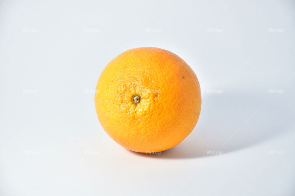 Orange with right side shadow