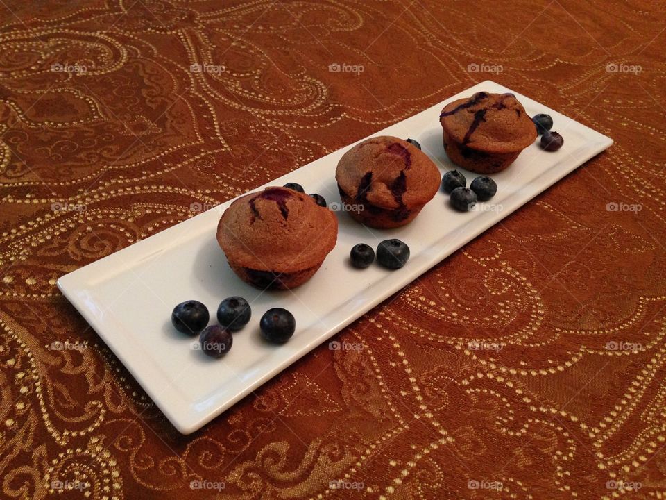 Farm to Table blueberry muffins 