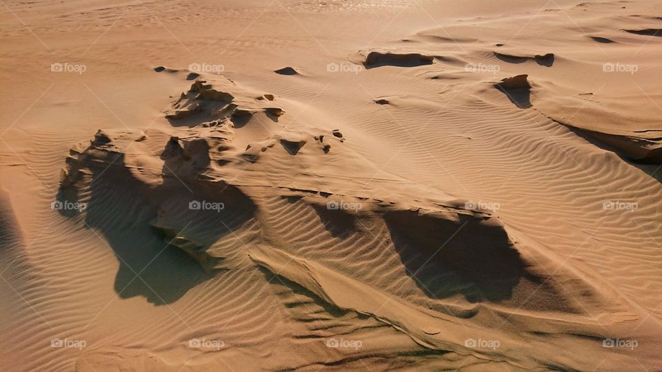 Beautiful Sand dunes in Gamtoos, South Africa