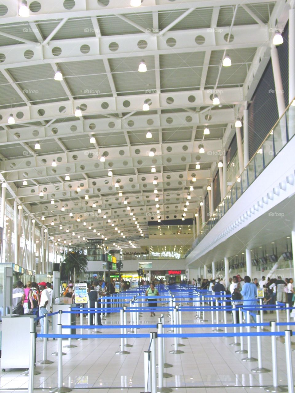 St Maartin airport terminal - before HURRICANE