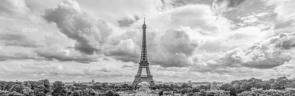 Cloudy Eiffel 