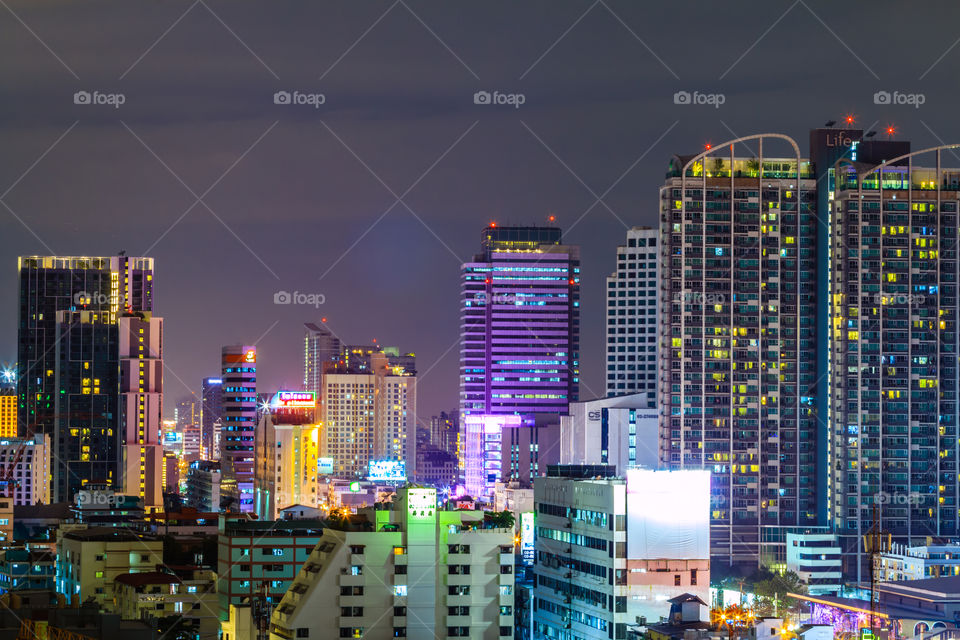 cityscape from bangkok thailand