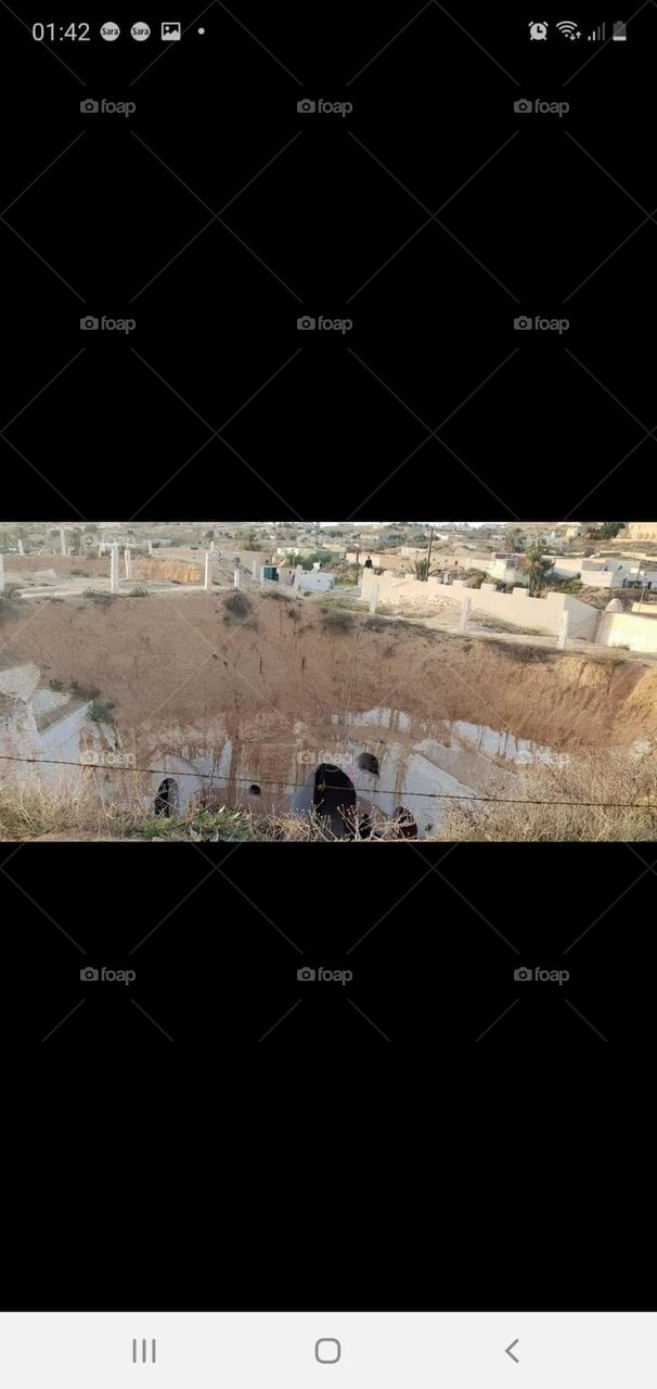 Maisons sous terre/Tozeur