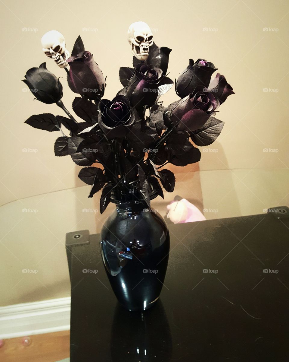 Beautiful black roses!