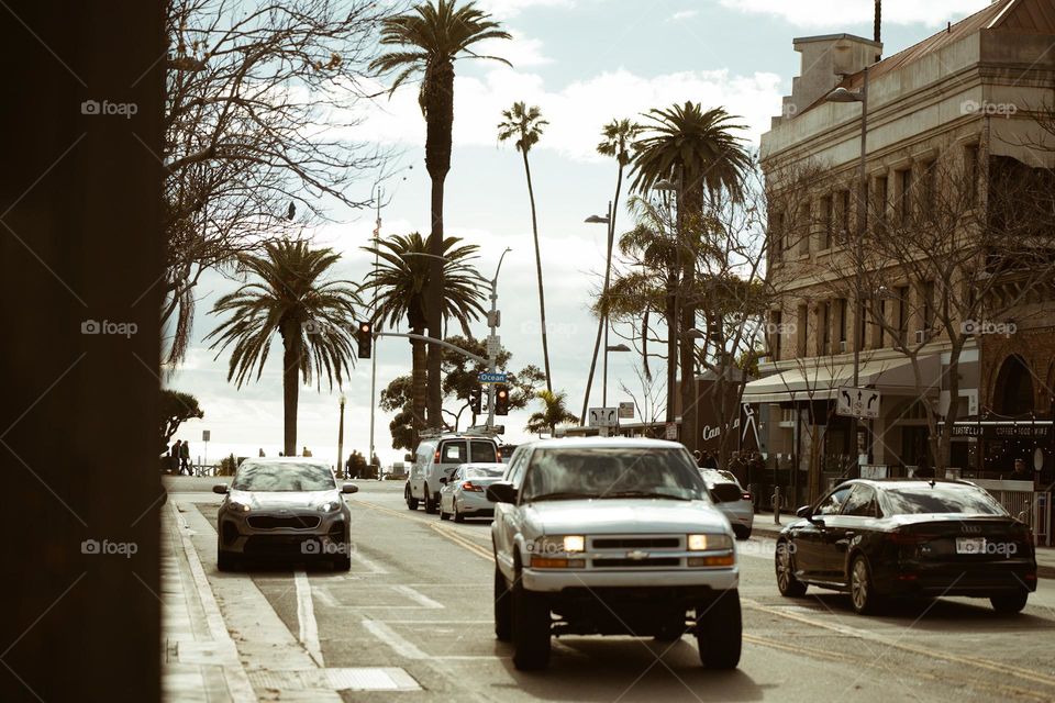 Street of Santa Monica 