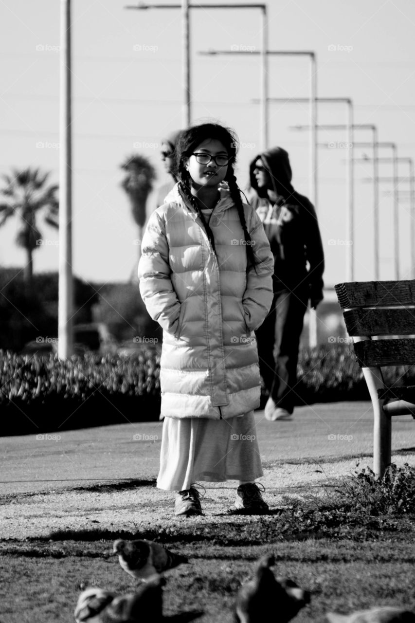 Girl in Coat