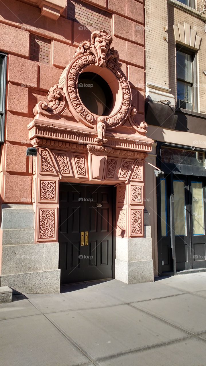 Ornate Doorway Upper West Side