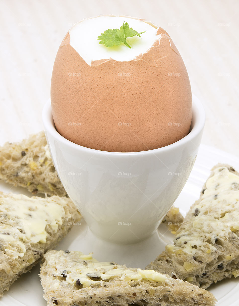 Boiled  Egg for Breakfast.