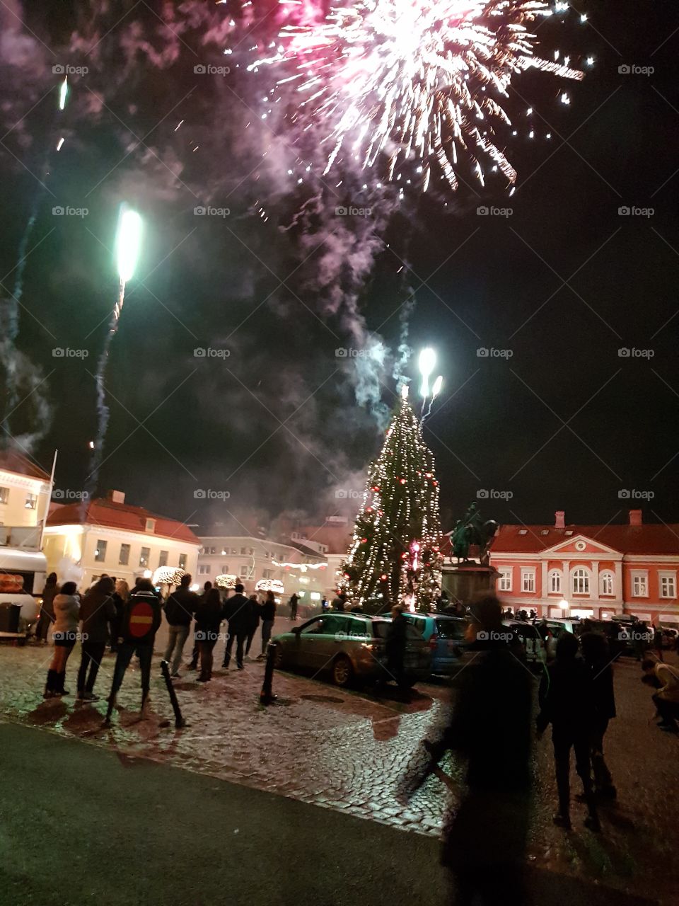 Festival, Fireworks, Christmas, Flame, Celebration