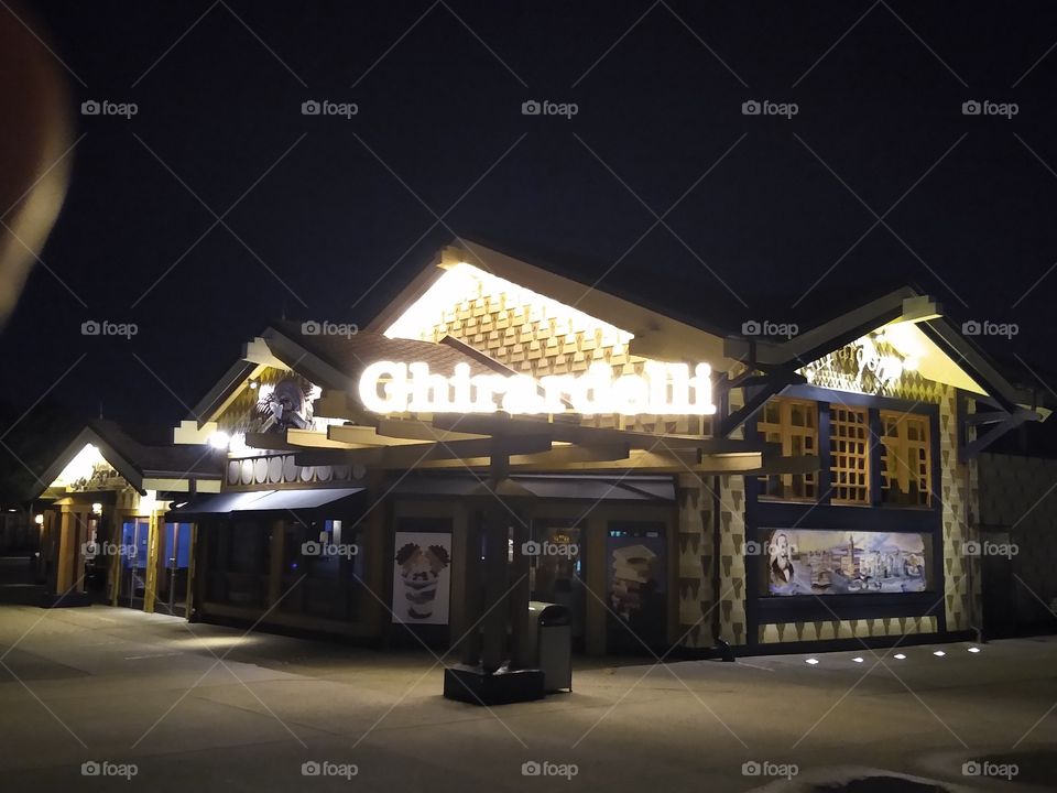 Famous Chocolate Maker Ghirardelli at Disney