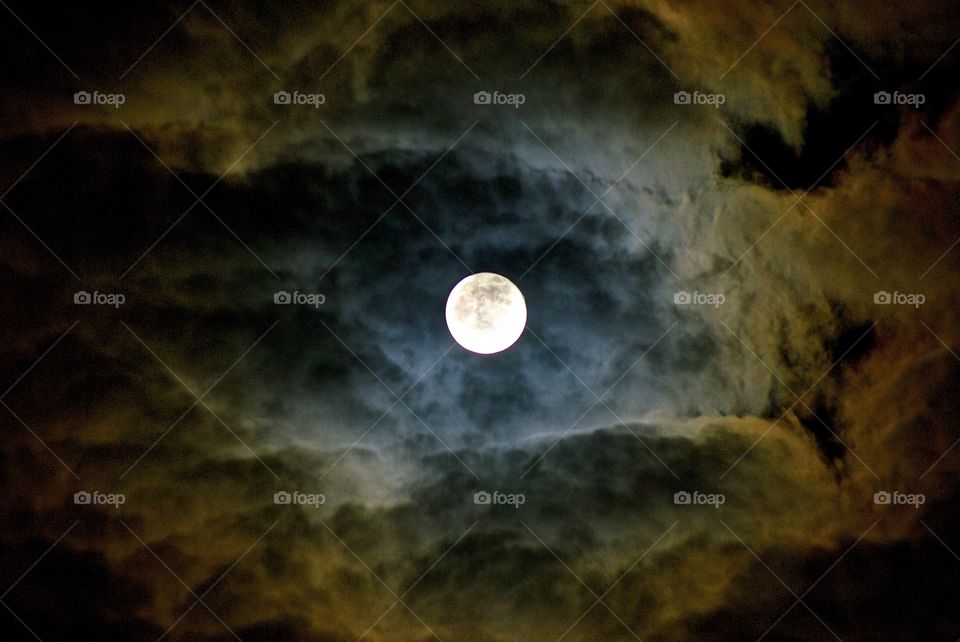 Moon viewed from my window