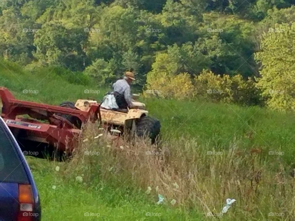 Field work in Wisconsin