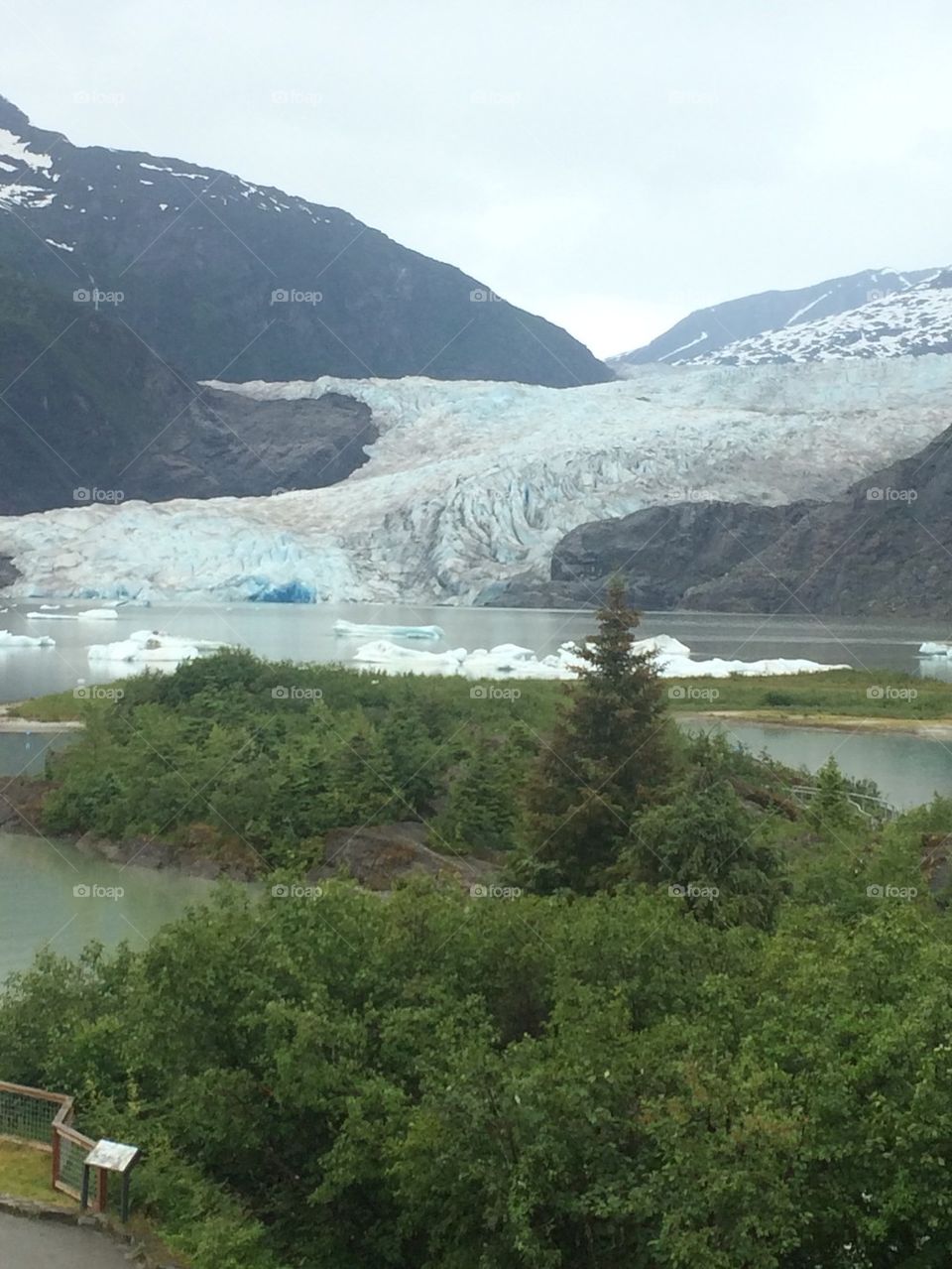 Mendenhall glacier