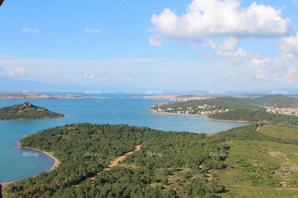 This is the cunda island and “Şeytan Sofrası “ TURKEY