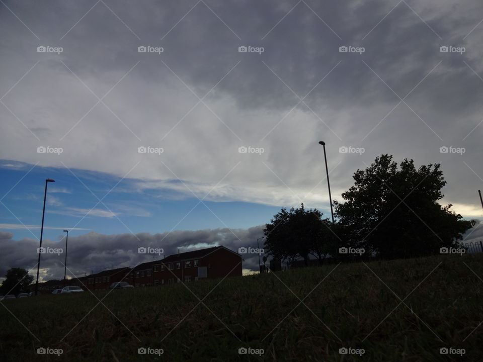 Storm clouds