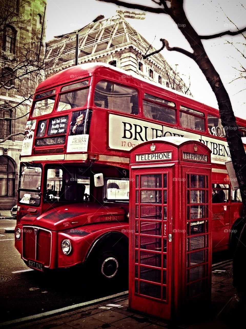 winter bus summer london by cristina.mereu