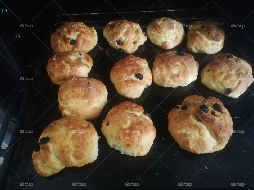 Rosinen brötchen