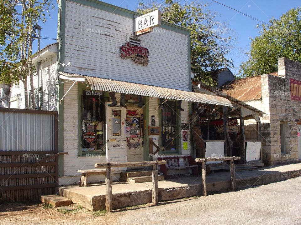 Cowboy bar, Texas