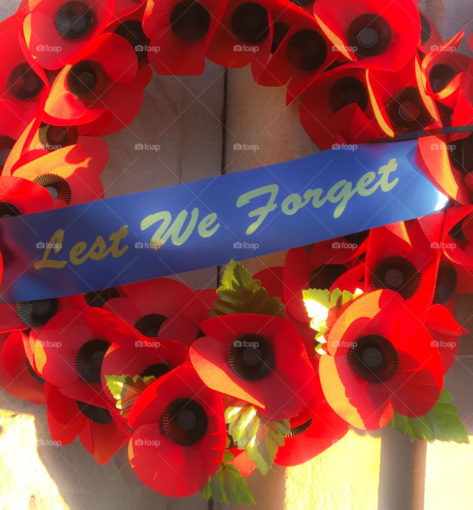 Lest we forget