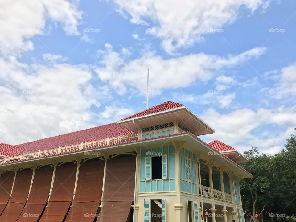 Vintage Building in Thailand