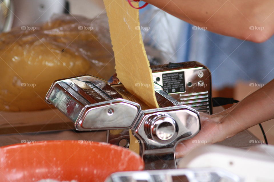 pasta making