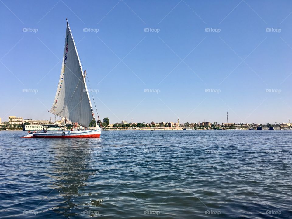 Sailboat on the Nile