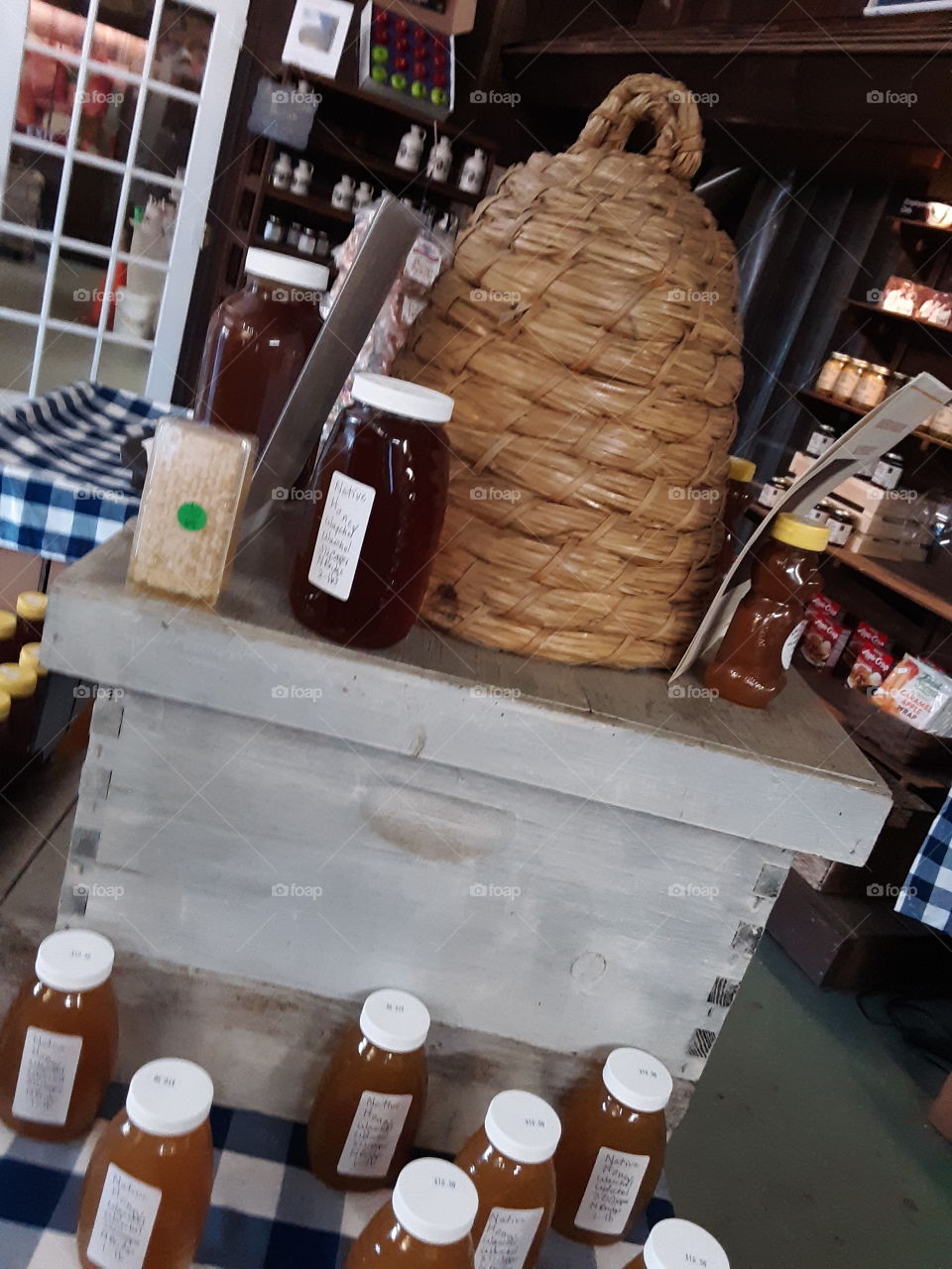 honey display