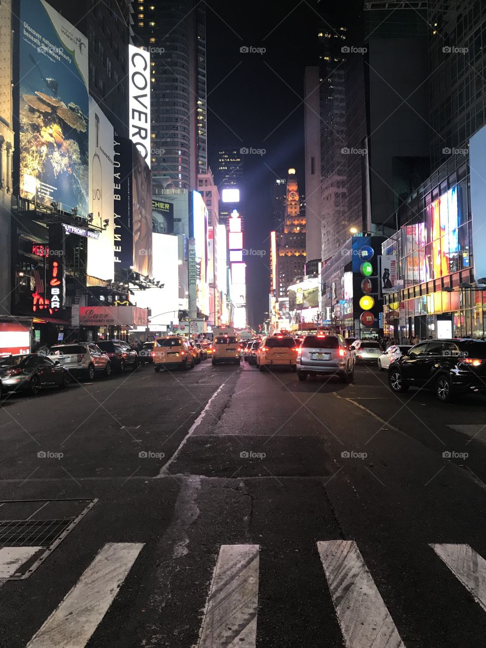 Times Square Traffic Jam