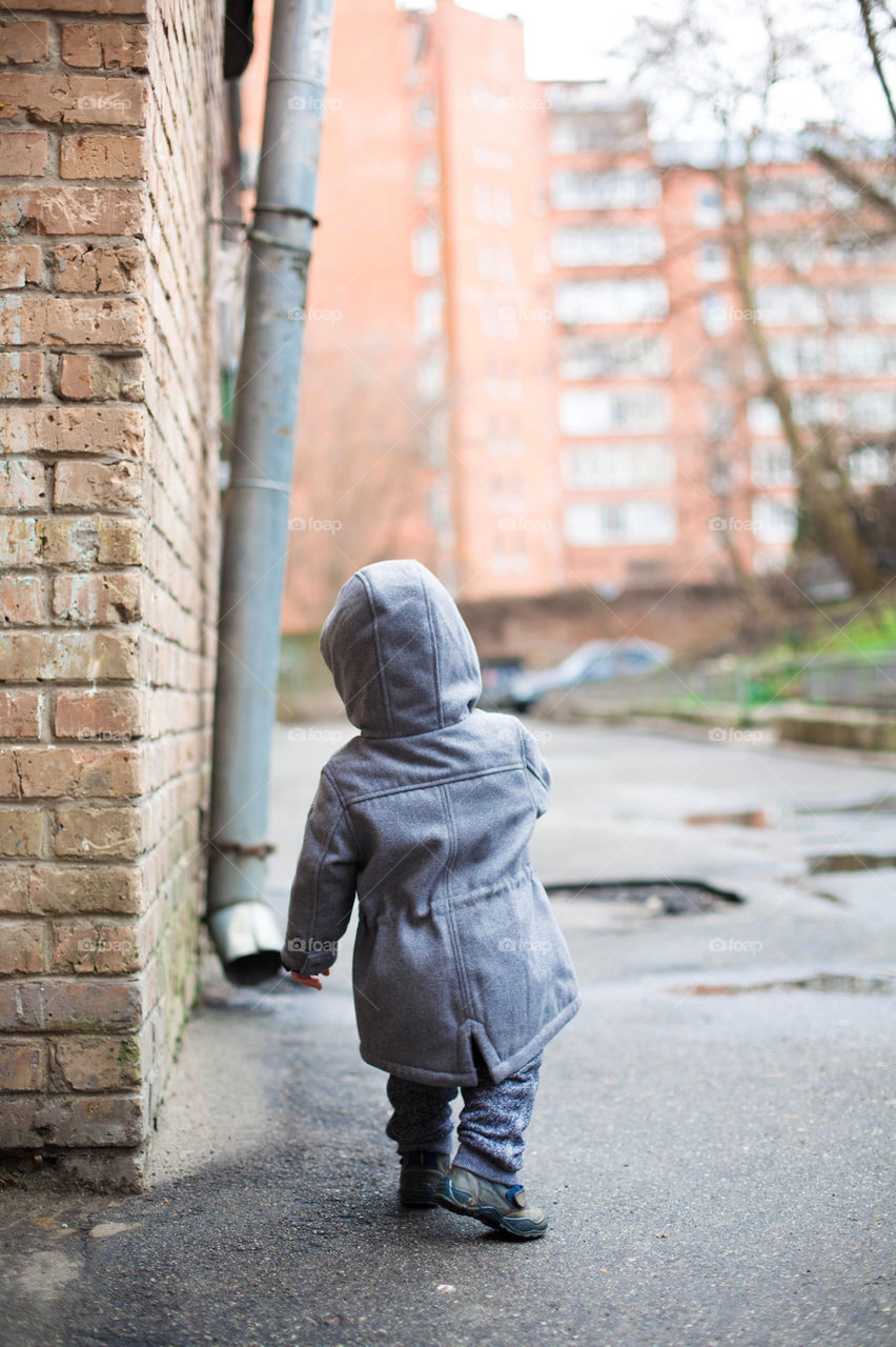 Street, People, Child, Urban, City