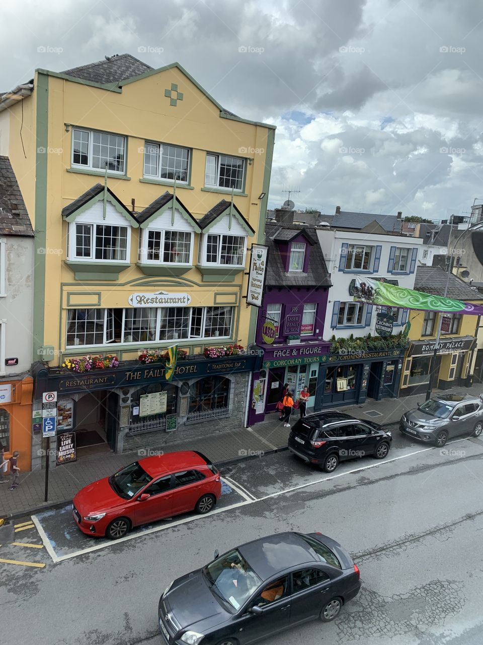 Small town Killarney Ireland