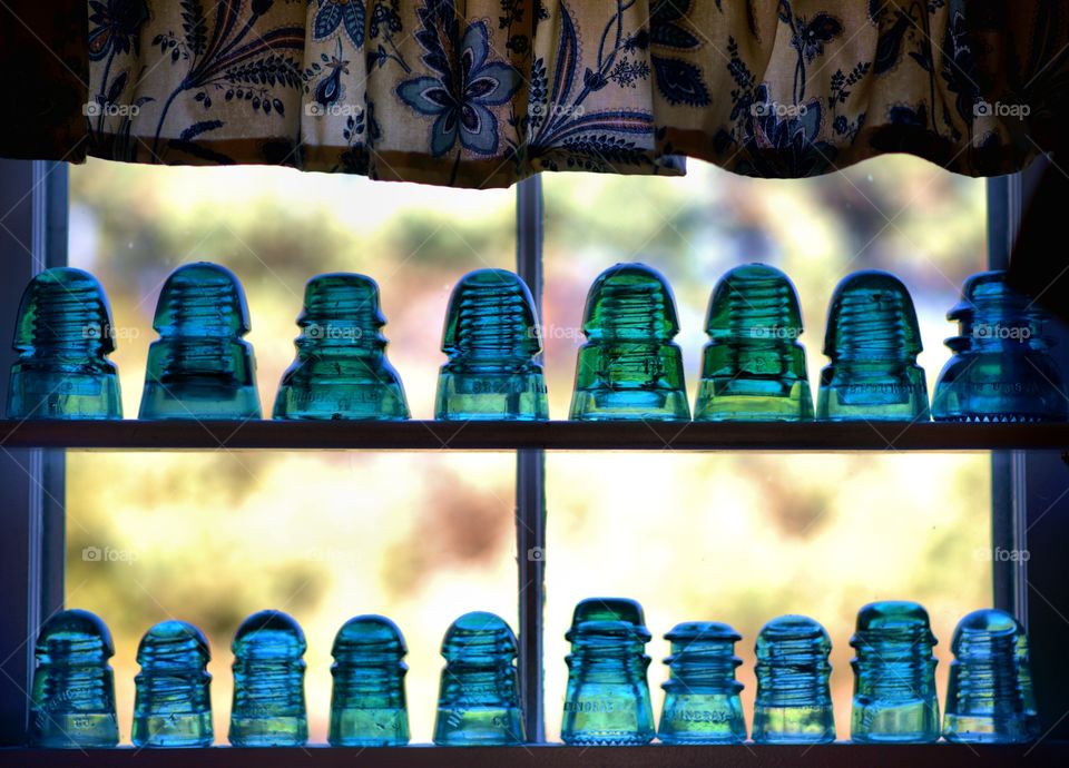 Glass insulators 