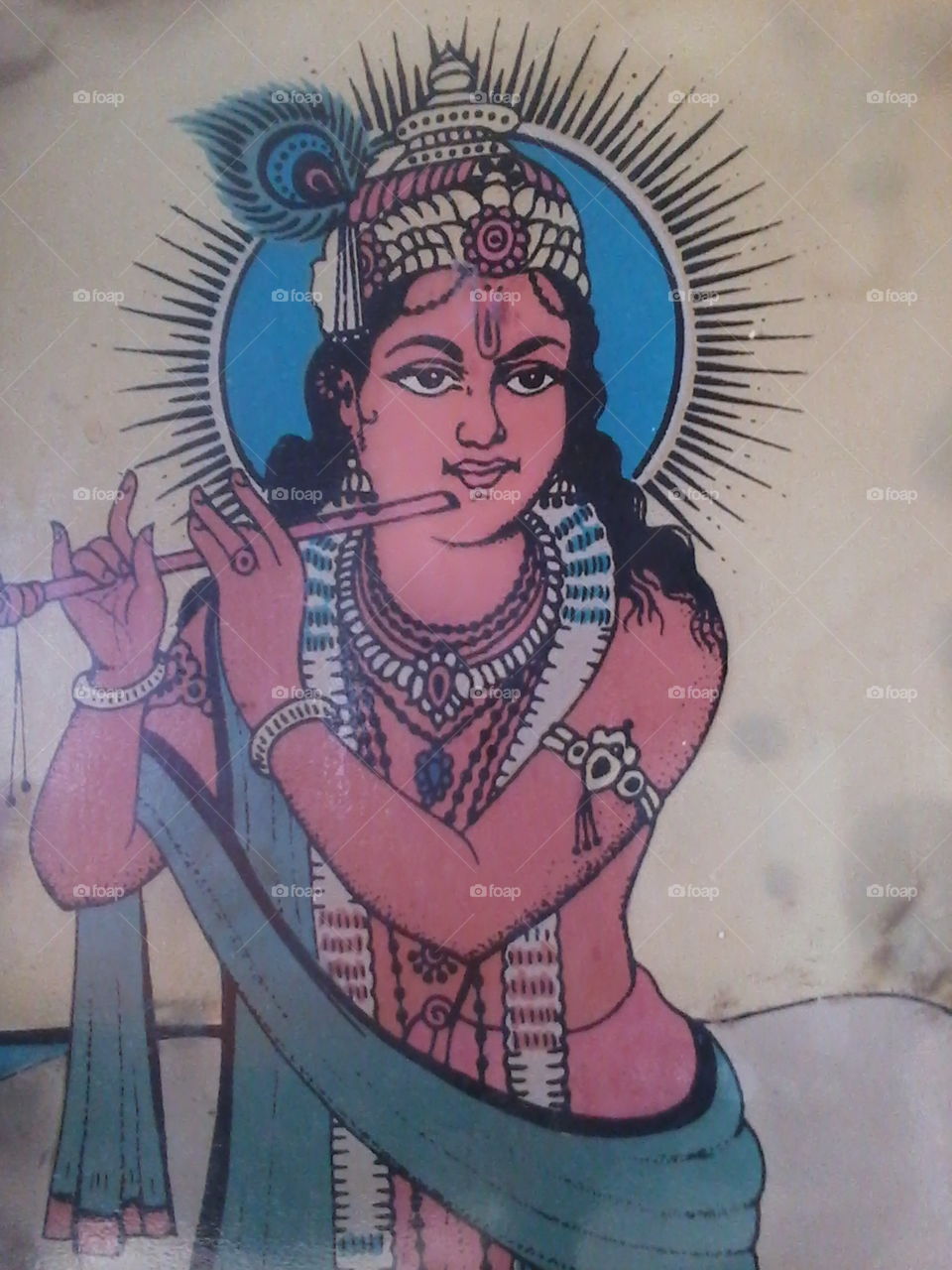 God for Indian Krishna bhagwan, Dwarkadhish. hundred dollar $100