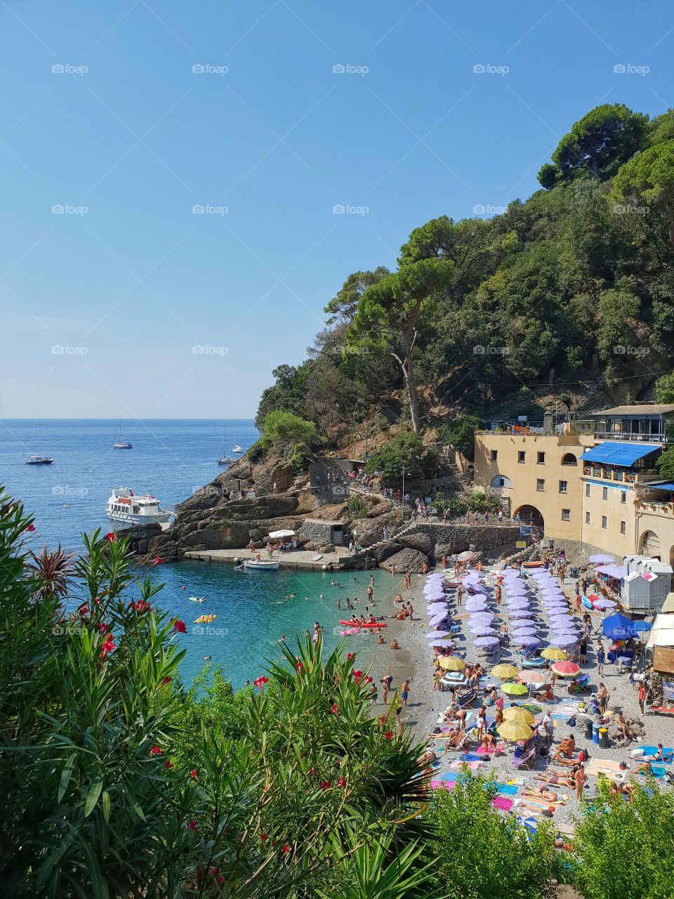 San Fruttuoso, Ligurian Sea, Italy