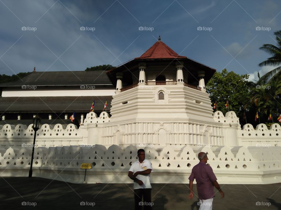 Temple of tooth(Dalada Maligawa) Kandy,Sri Lanaka.