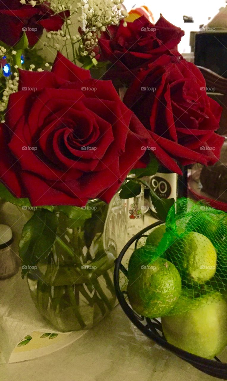 Roses & limes