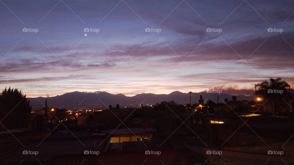 SUNSET DE CIUDAD GUZMÁN JALISCO MÉXICO