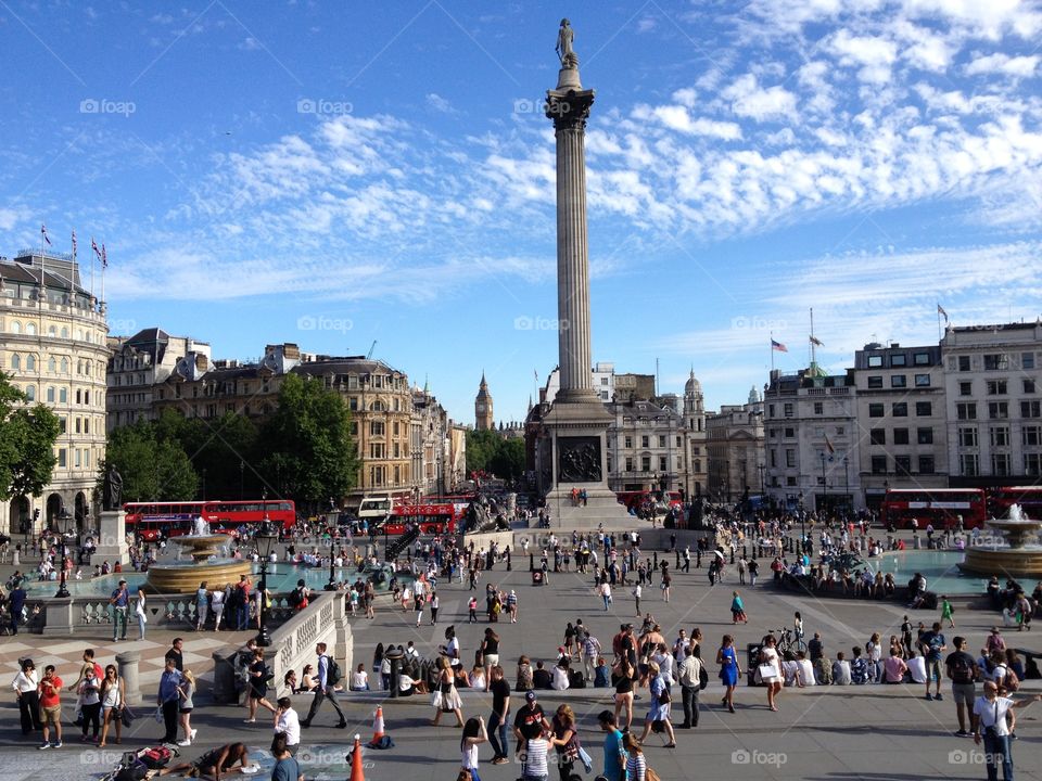 Trafalgar square 