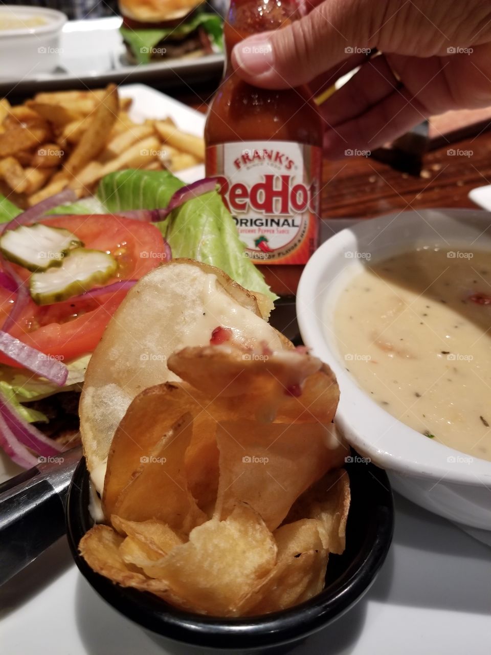 Frank's red hot food porn