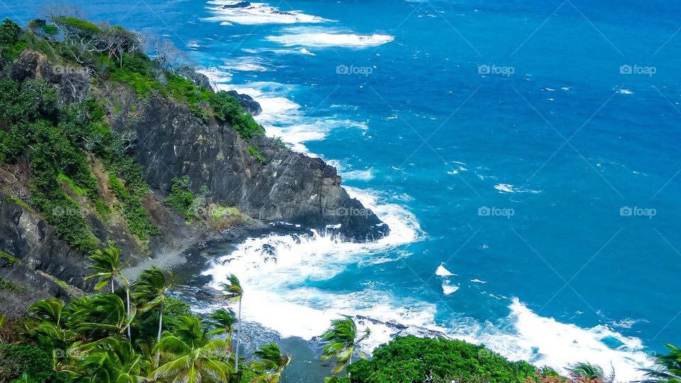 Island in the pacific ocean