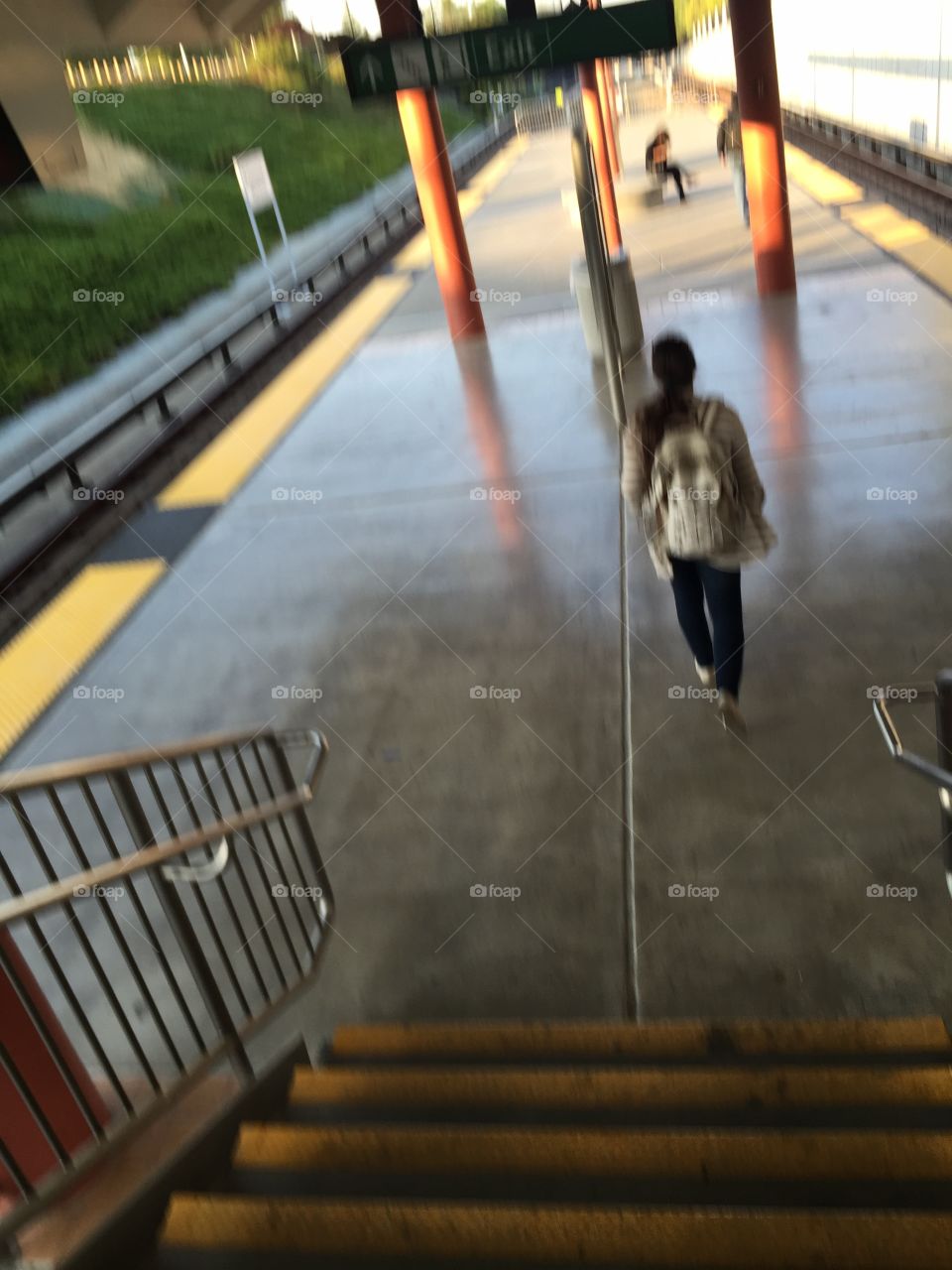 Step, Blur, People, Travel, Transportation System