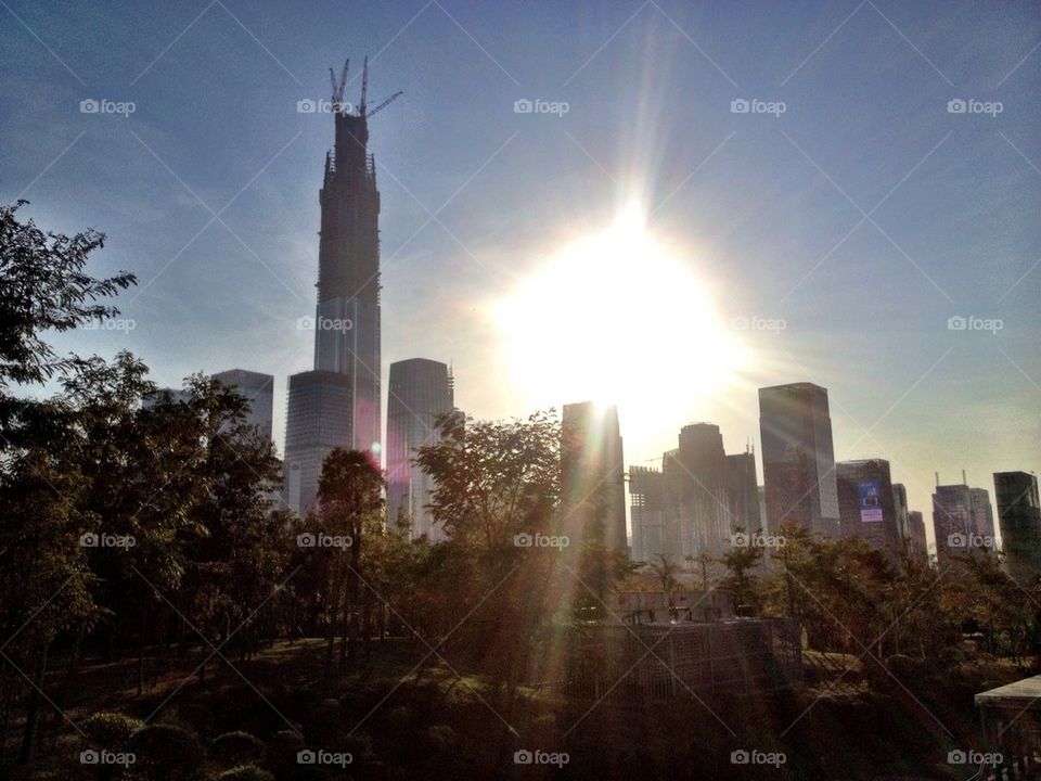 Shenzhen Futian CBD, China