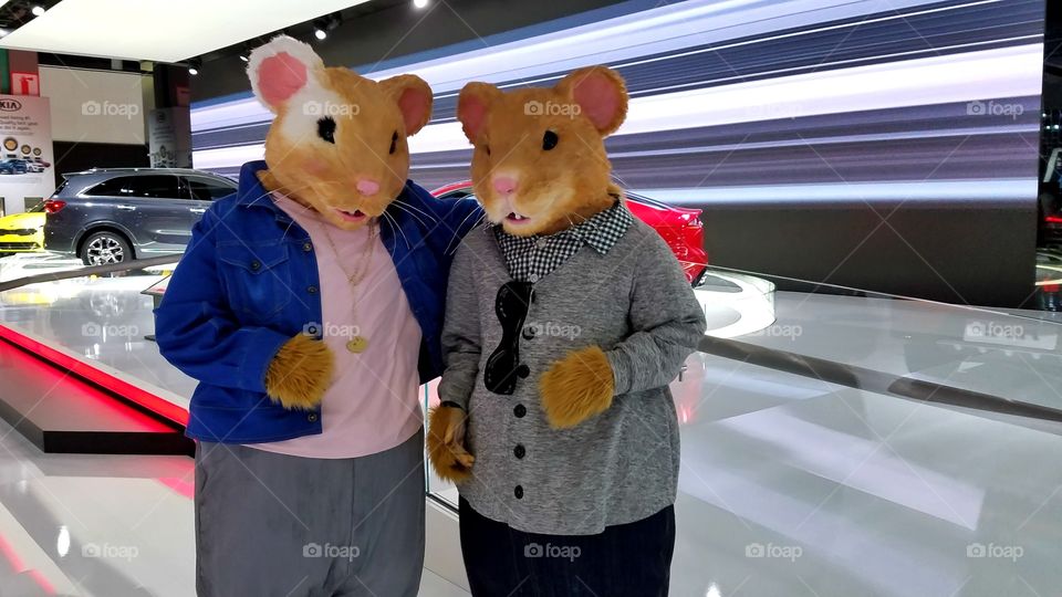 Kia Hamsters characters