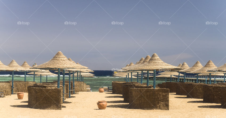 beach on sharm el Sheikh, Egypt