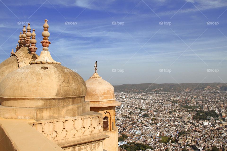 jaipur view from nahargarh fort