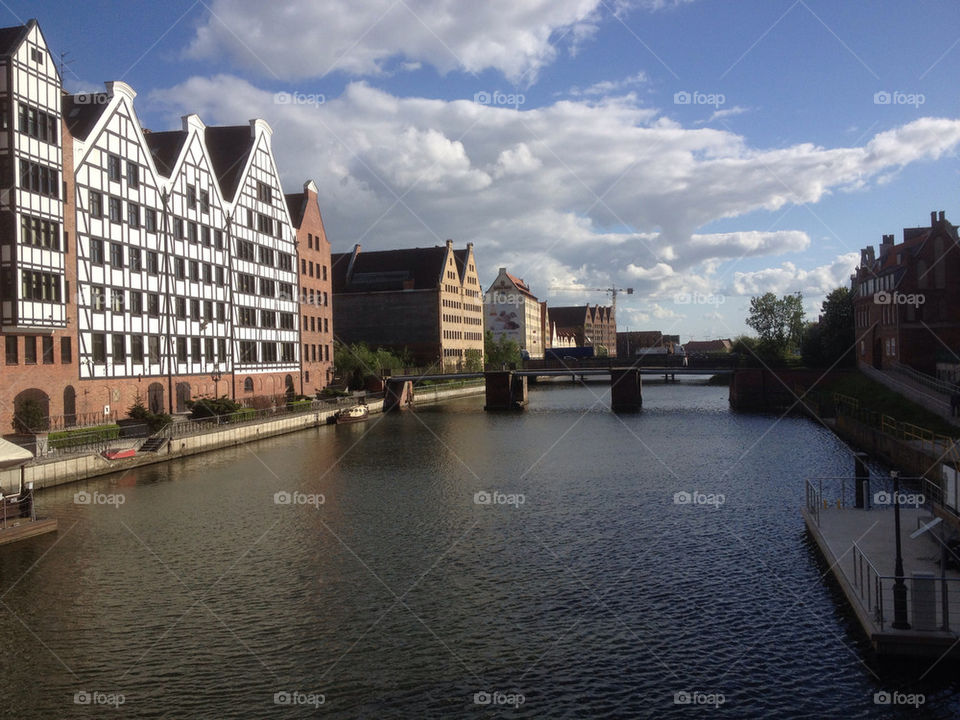 town tourism architecture view by penguincody