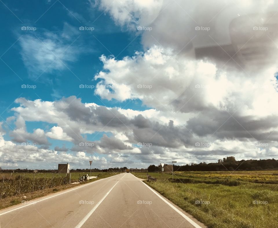 On the road