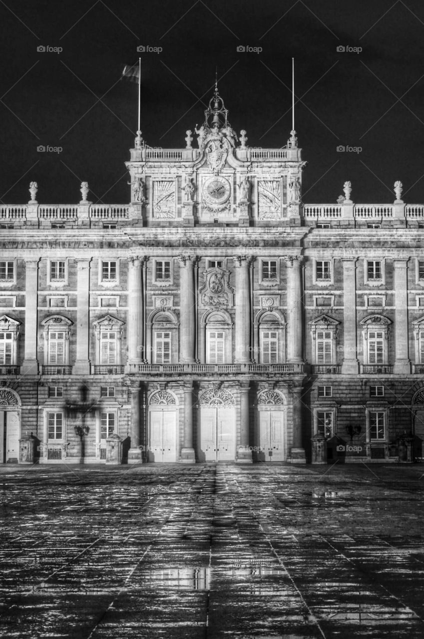Madrid Royal Palace. Royal Palace in Madrid