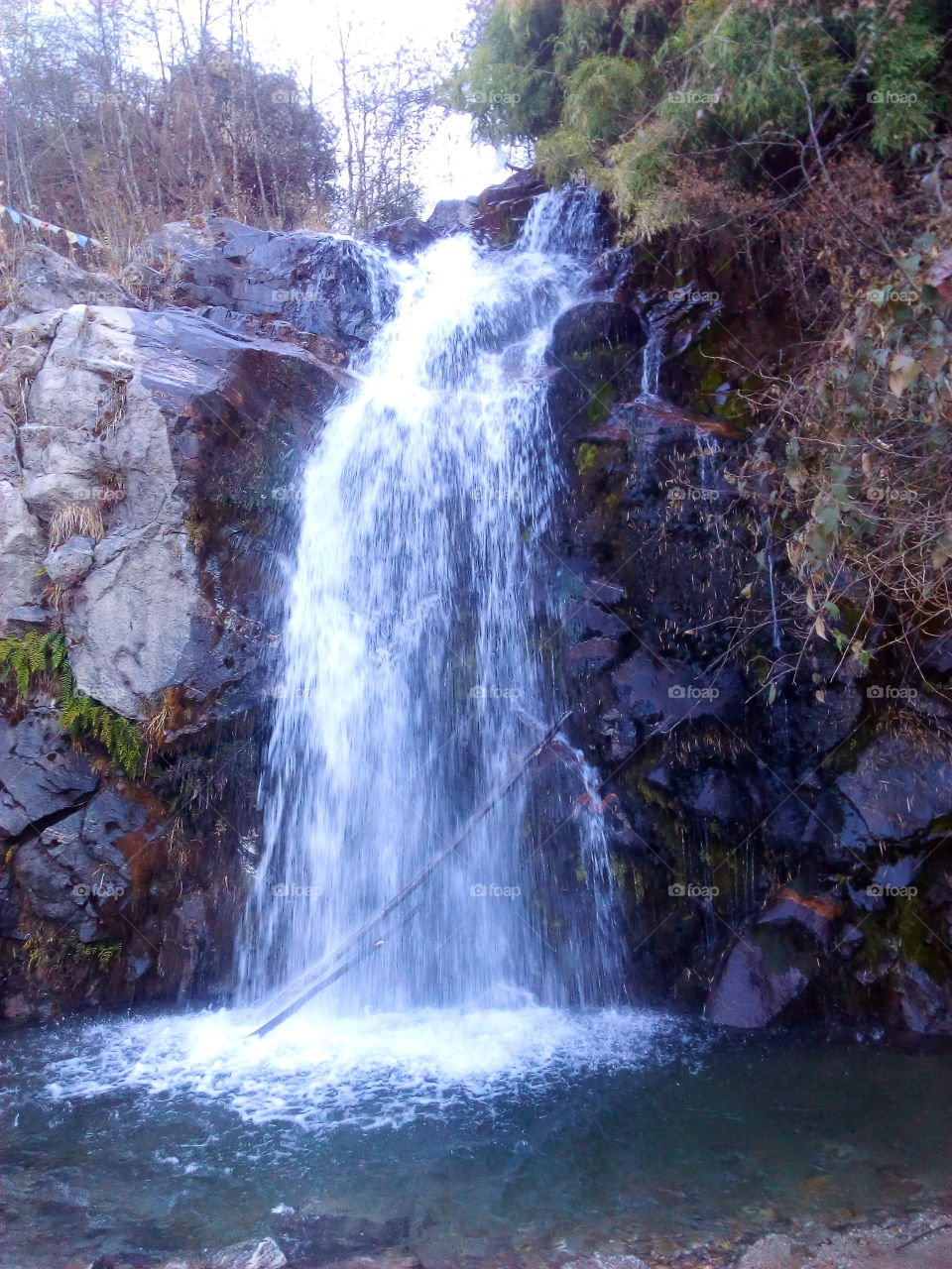 waterfall..